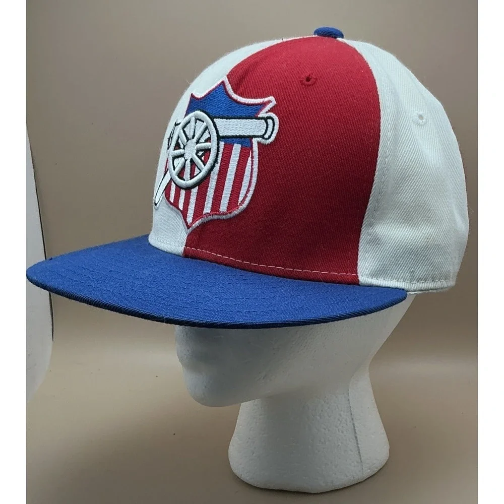 Stall & Dean Red/Blue St. Louis Gunners Baseball Cap Fitted Size 7 1/4 NFL‎